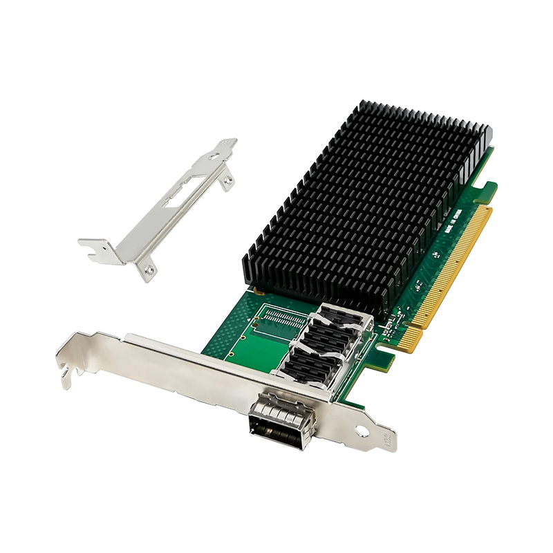 Single Port 100GbE QSFP28 Fibe - 100Gbe Qsfp28 Network Card recension och pris
